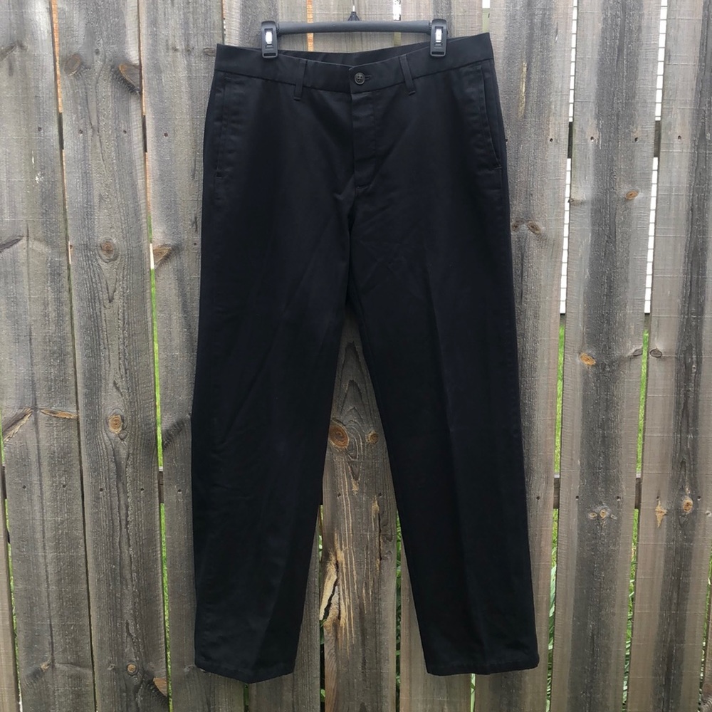 Haggar Men’s Black Dress Slacks